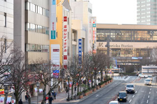 駅前がフロント感覚