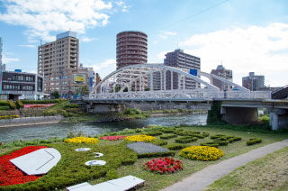 開運橋／北上川