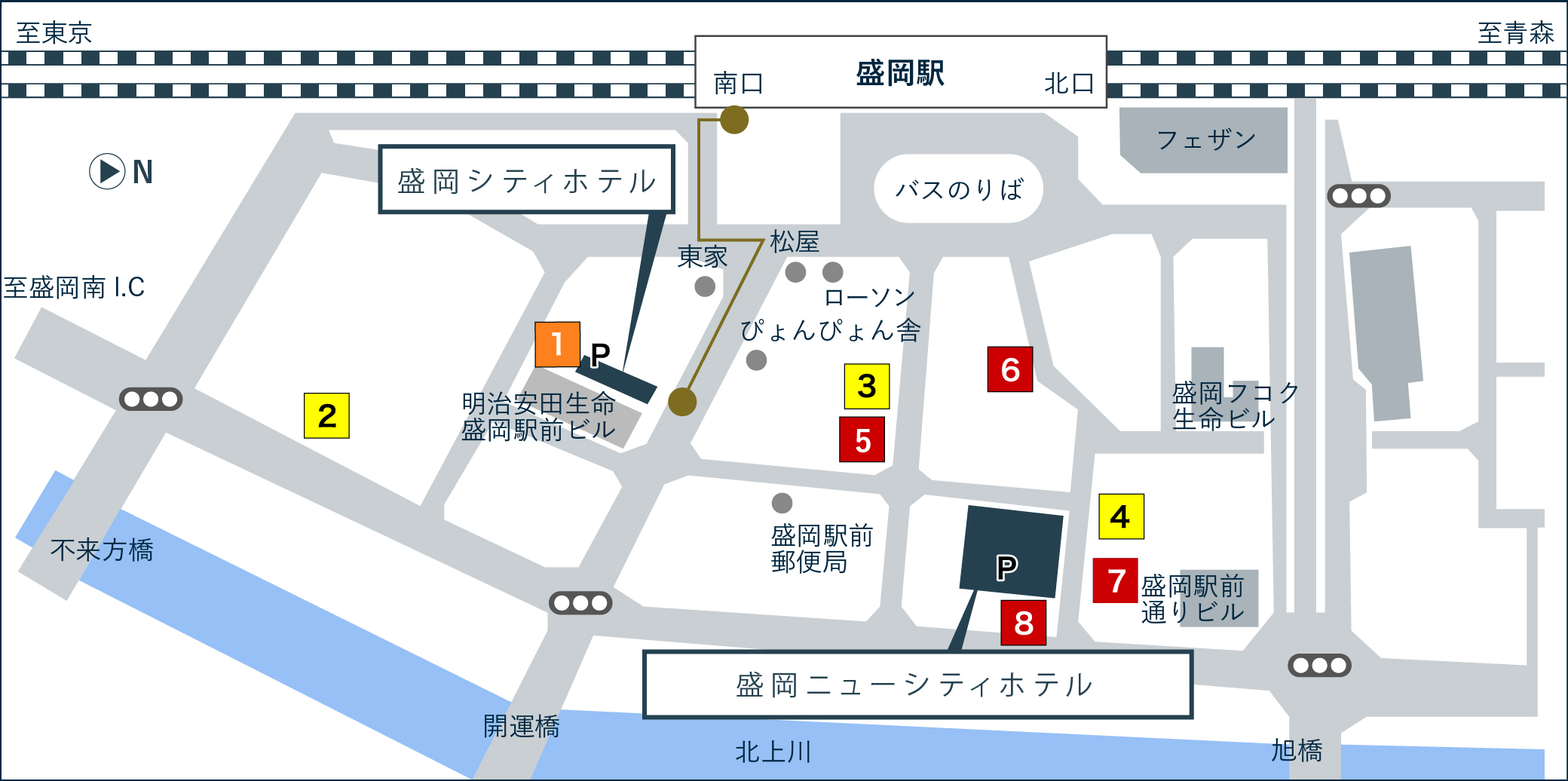 駐車場のご案内