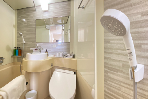 ツインルーム／フローリングの床が特徴<br>※一部のお部屋で洗面台の仕様が異なります。