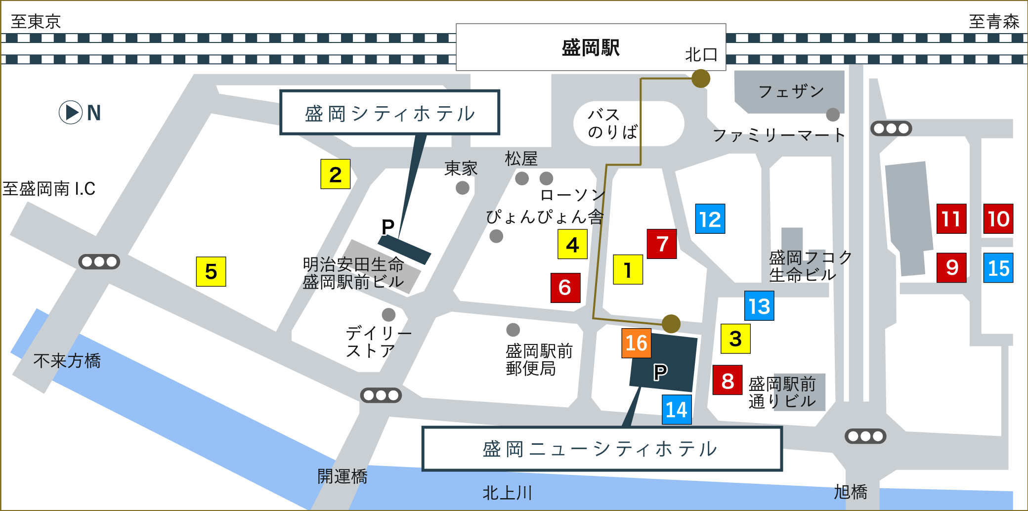 駐車場のご案内