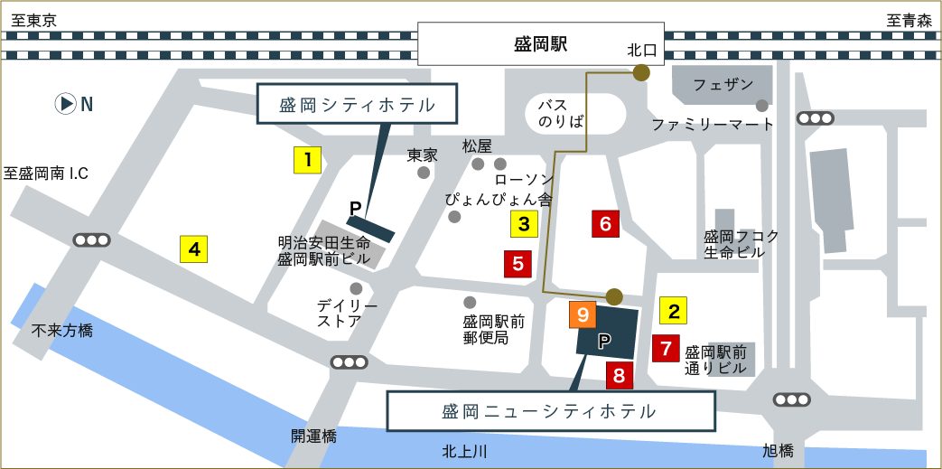 駐車場のご案内